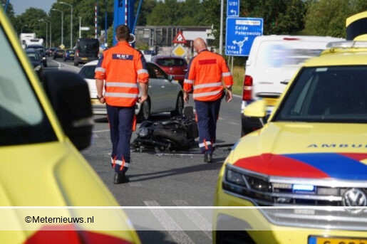 Motorrijder Ernstig Gewond Na Aanrijding In De Punt Video